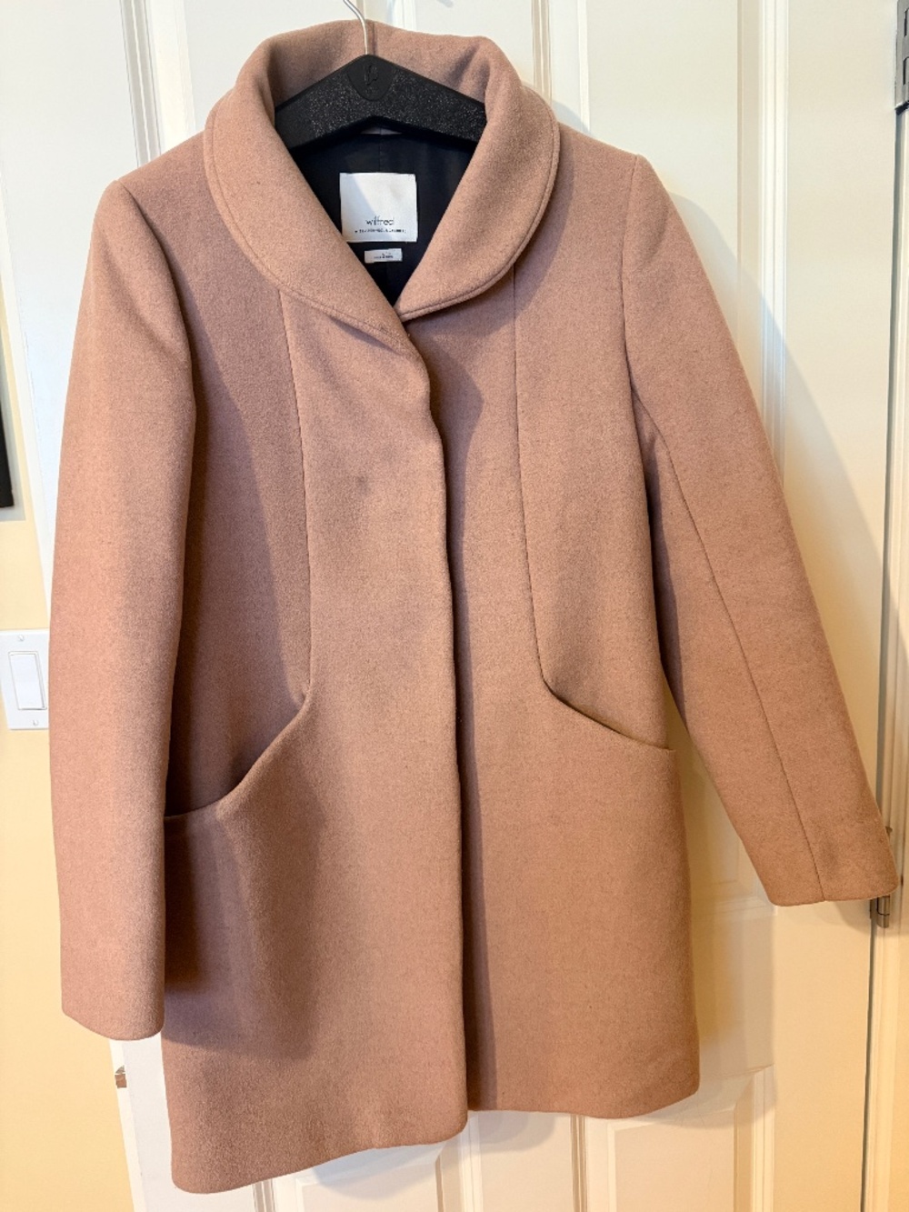 Aritzia  Virgin Wool and Cashmere Coat